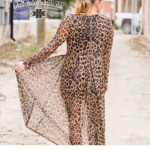 This Crazy Train Galleria Leopard
Jumpsuit is Fabulous! - Picture 3 of 4